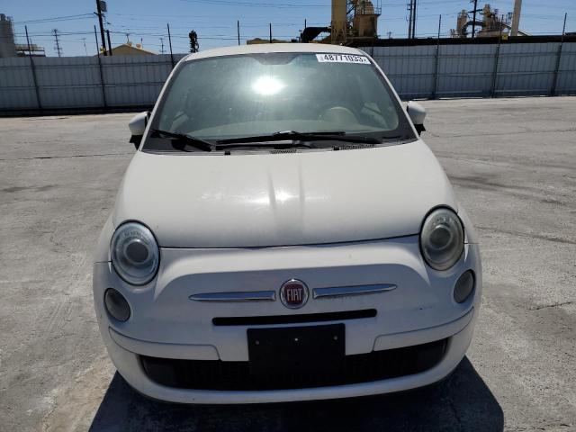 3C3CFFARXDT531344 - 2013 FIAT 500 POP WHITE photo 5