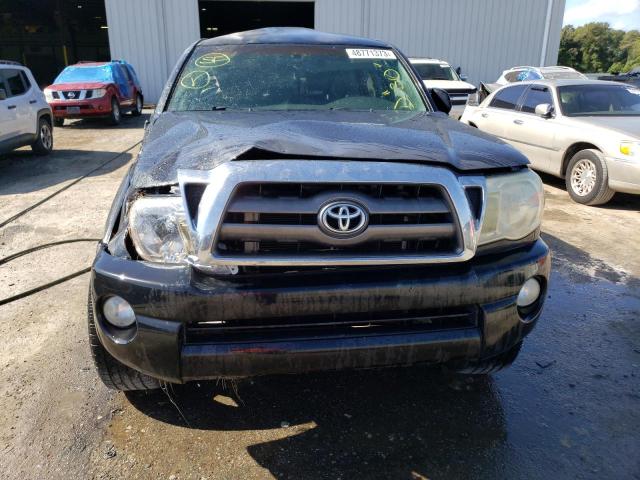 5TEJU4GN0AZ674815 - 2010 TOYOTA TACOMA DOUBLE CAB PRERUNNER BLACK photo 5