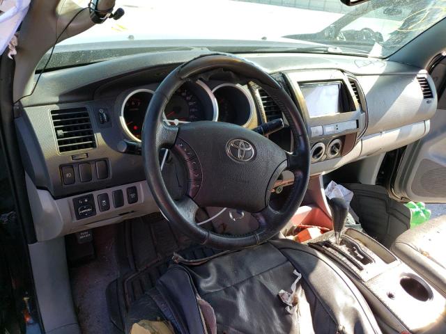 5TEJU4GN0AZ674815 - 2010 TOYOTA TACOMA DOUBLE CAB PRERUNNER BLACK photo 8