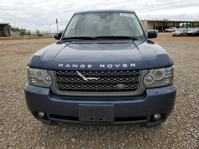 SALME1D49BA350240 - 2011 LAND ROVER RANGE ROVE HSE BLUE photo 5