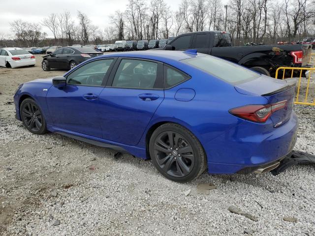 19UUB5F53MA005884 - 2021 ACURA TLX TECH A BLUE photo 2