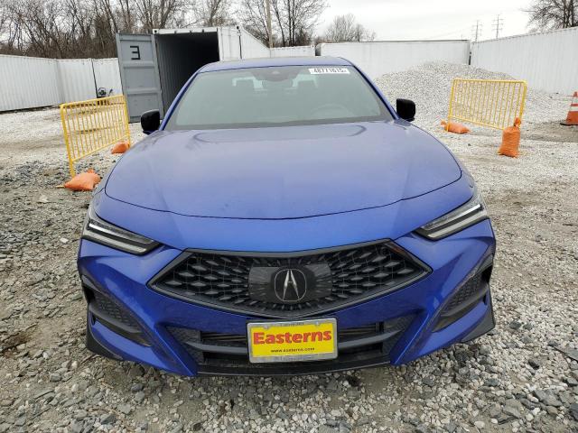 19UUB5F53MA005884 - 2021 ACURA TLX TECH A BLUE photo 5