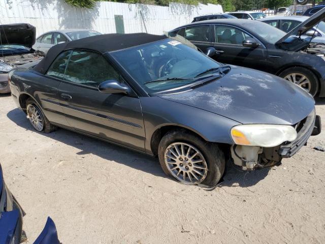 1C3EL55R64N291473 - 2004 CHRYSLER SEBRING LXI GRAY photo 4