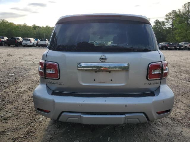 JN8AY2NE7J9730454 - 2018 NISSAN ARMADA PLATINUM SILVER photo 6