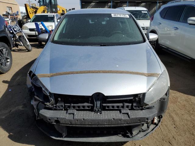 WVWDB7AJ1CW196852 - 2012 VOLKSWAGEN GOLF SILVER photo 5