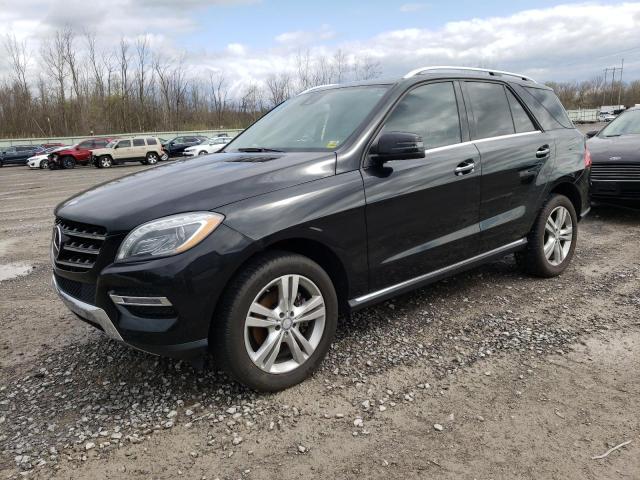 4JGDA5HB3FA494788 - 2015 MERCEDES-BENZ ML 350 4MATIC BLACK photo 1