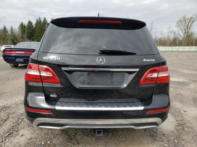 4JGDA5HB3FA494788 - 2015 MERCEDES-BENZ ML 350 4MATIC BLACK photo 6