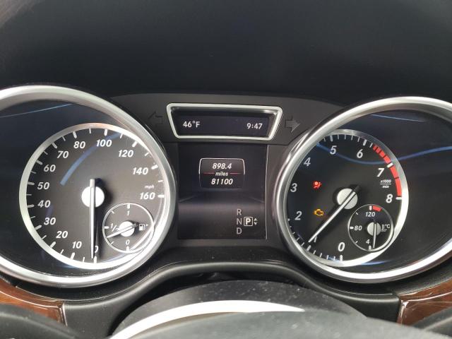 4JGDA5HB3FA494788 - 2015 MERCEDES-BENZ ML 350 4MATIC BLACK photo 9