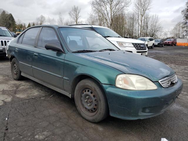 2HGEJ6611XH584129 - 1999 HONDA CIVIC BASE GREEN photo 4