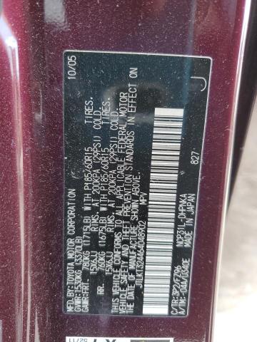 JTLKT324464048902 - 2006 SCION XB XB 勃艮第红 照片 13