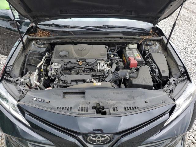 4T1B11HK8JU649424 - 2018 TOYOTA CAMRY L BLACK photo 11