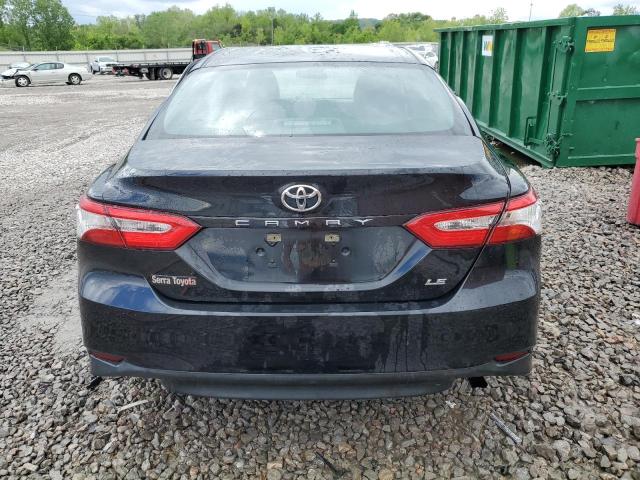 4T1B11HK8JU649424 - 2018 TOYOTA CAMRY L BLACK photo 6