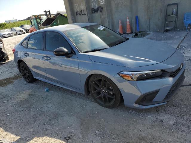 2HGFE2F54NH543799 - 2022 HONDA CIVIC SPORT 青绿色 照片 4