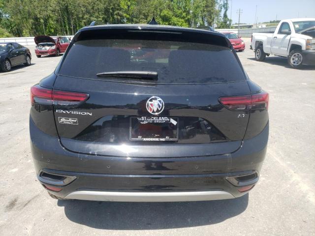LRBAZLR42ND067442 - 2022 BUICK ENVISION PREFERRED BLACK photo 6