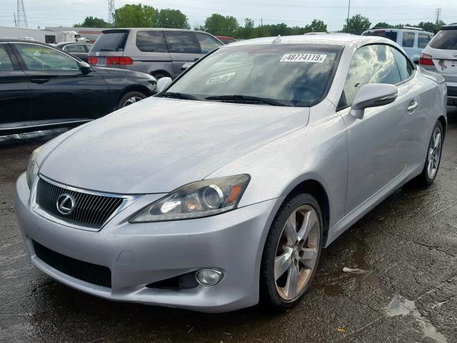 JTHFF2C24B2515512 - 2011 LEXUS IS 250  photo 2