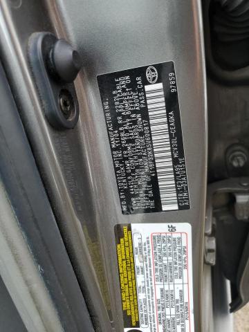 4T1BF32K85U600817 - 2005 TOYOTA CAMRY LE GRAY photo 12