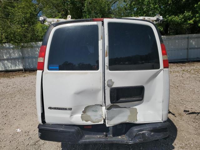 1GCFG154X81148430 - 2008 CHEVROLET EXPRESS G1 WHITE photo 6