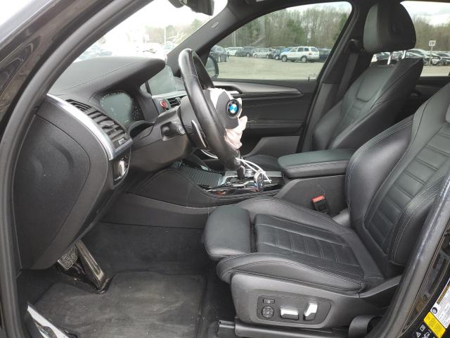 5YMTS0C05M9F18183 - 2021 BMW X3 M COMPETITION BLACK photo 7
