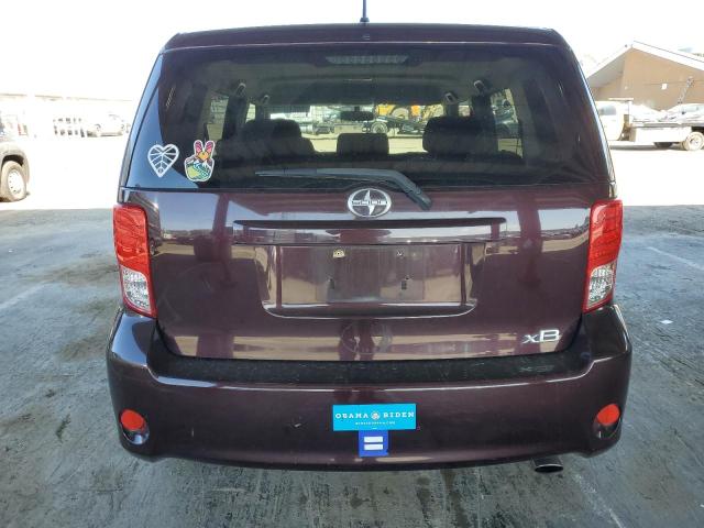 JTLZE4FE9C1146872 - 2012 TOYOTA SCION XB MAROON photo 6
