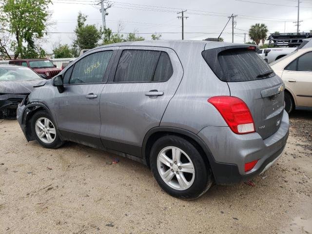 3GNCJKSB6LL292661 - 2020 CHEVROLET TRAX LS GRAY photo 2