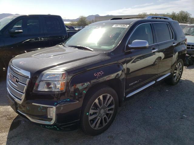 2GKFLVE30G6298752 - 2016 GMC TERRAIN DENALI BLACK photo 1