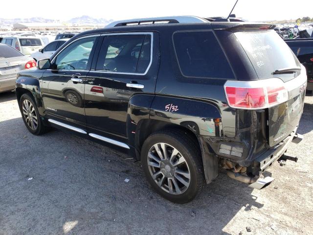 2GKFLVE30G6298752 - 2016 GMC TERRAIN DENALI BLACK photo 2