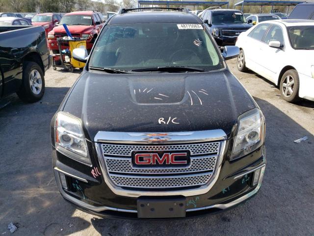 2GKFLVE30G6298752 - 2016 GMC TERRAIN DENALI BLACK photo 5