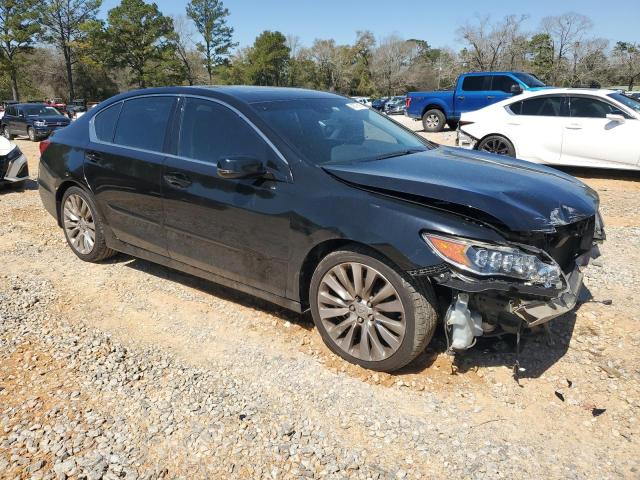 JH4KC1F97EC006085 - 2014 ACURA RLX ADVANCE BLACK photo 4