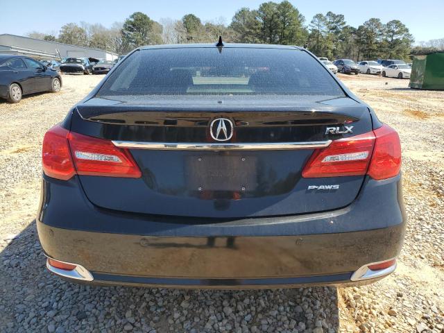 JH4KC1F97EC006085 - 2014 ACURA RLX ADVANCE BLACK photo 6