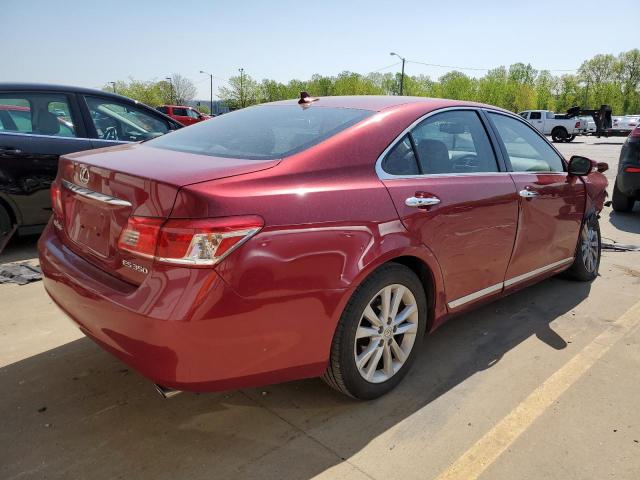 JTHBK1EG3A2412982 - 2010 LEXUS ES 350 RED photo 3