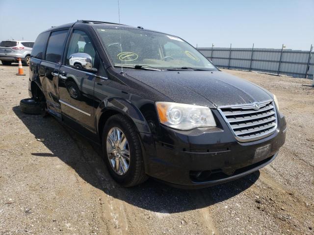 2A4RR6DX4AR136687 - 2010 CHRYSLER TOWN & COU LIMITED BLACK photo 1