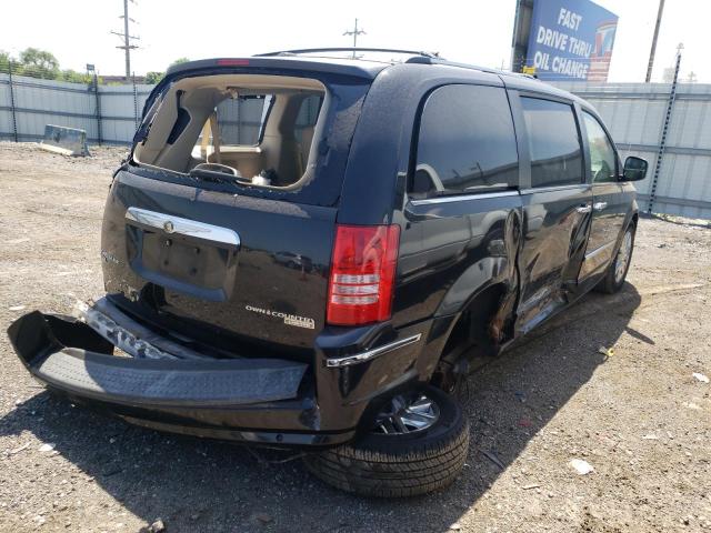 2A4RR6DX4AR136687 - 2010 CHRYSLER TOWN & COU LIMITED BLACK photo 4