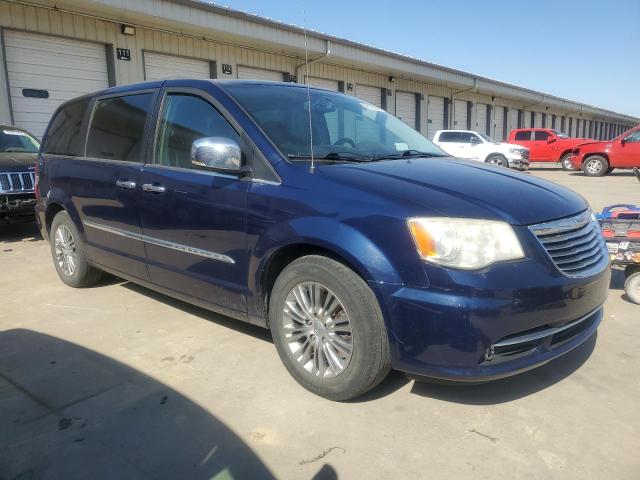 2C4RC1CG4DR589742 - 2013 CHRYSLER TOWN & COU TOURING L BLUE photo 4