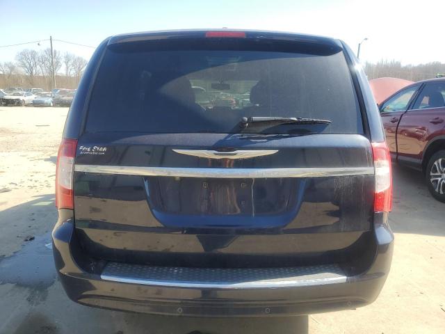 2C4RC1CG4DR589742 - 2013 CHRYSLER TOWN & COU TOURING L BLUE photo 6