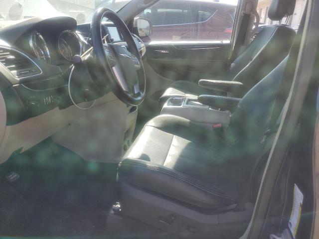 2C4RC1CG4DR589742 - 2013 CHRYSLER TOWN & COU TOURING L BLUE photo 7