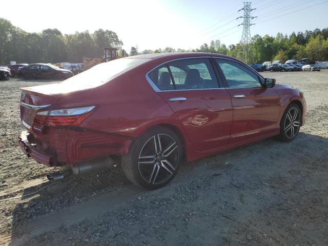 1HGCR2F14HA018409 - 2017 HONDA ACCORD SPORT SPECIAL EDITION RED photo 3