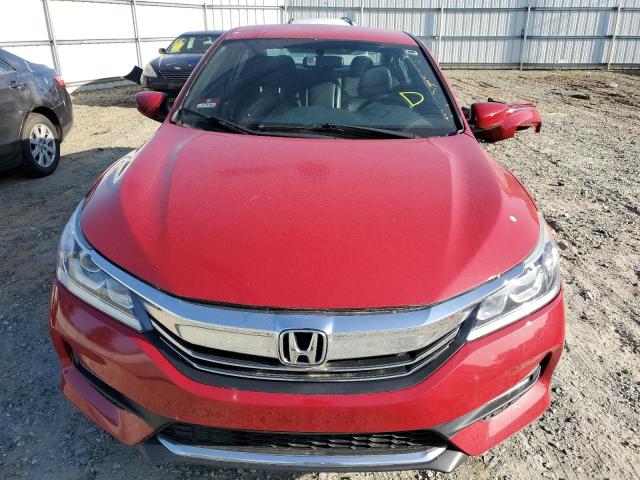 1HGCR2F14HA018409 - 2017 HONDA ACCORD SPORT SPECIAL EDITION RED photo 5