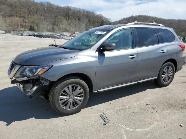 5N1DR2MM1KC599813 - 2019 NISSAN PATHFINDER S GRAY photo 1