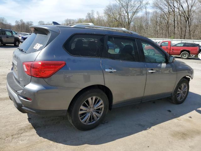 5N1DR2MM1KC599813 - 2019 NISSAN PATHFINDER S GRAY photo 3