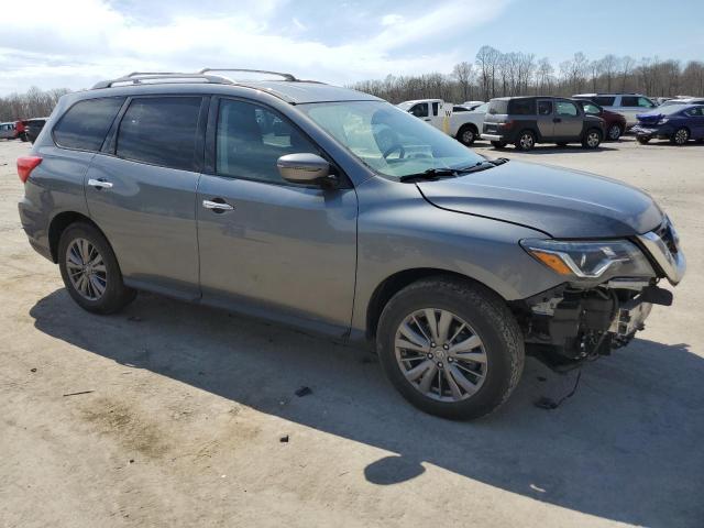 5N1DR2MM1KC599813 - 2019 NISSAN PATHFINDER S GRAY photo 4