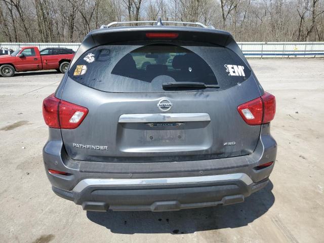 5N1DR2MM1KC599813 - 2019 NISSAN PATHFINDER S GRAY photo 6