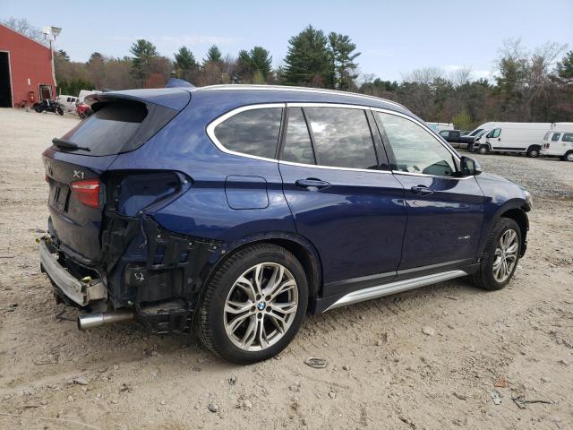 WBXHT3C30H5F77035 - 2017 BMW X1 XDRIVE28I BLUE photo 3