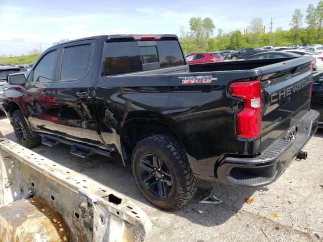 3GCPYFED6MG266789 - 2021 CHEVROLET SILVERADO K1500 LT TRAIL BOSS BLACK photo 2