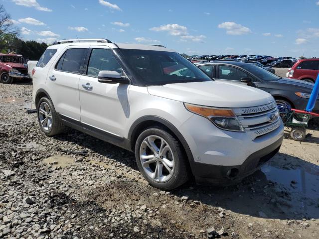 1FM5K7F88FGC44982 - 2015 FORD EXPLORER LIMITED WHITE photo 4