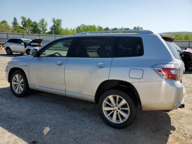 JTEEW44A682013880 - 2008 TOYOTA HIGHLANDER HYBRID LIMITED SILVER photo 2