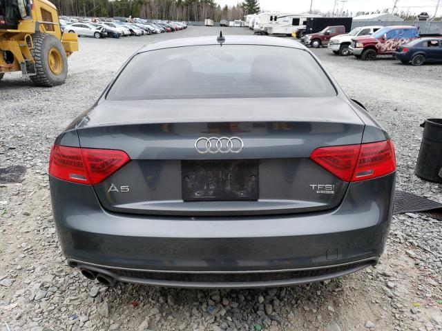 WAUSFBFR2EA015221 - 2014 AUDI A5 PREMIUM GRAY photo 6