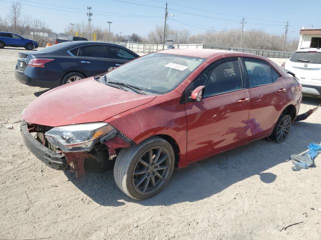 2T1BURHEXFC382456 - 2015 TOYOTA COROLLA L RED photo 1