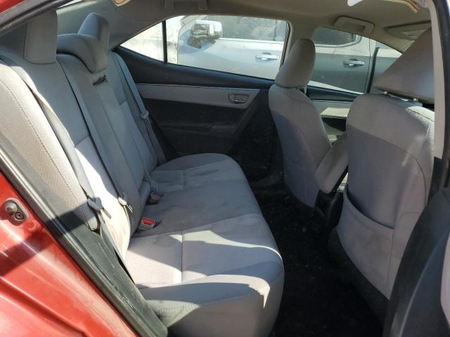 2T1BURHEXFC382456 - 2015 TOYOTA COROLLA L RED photo 10