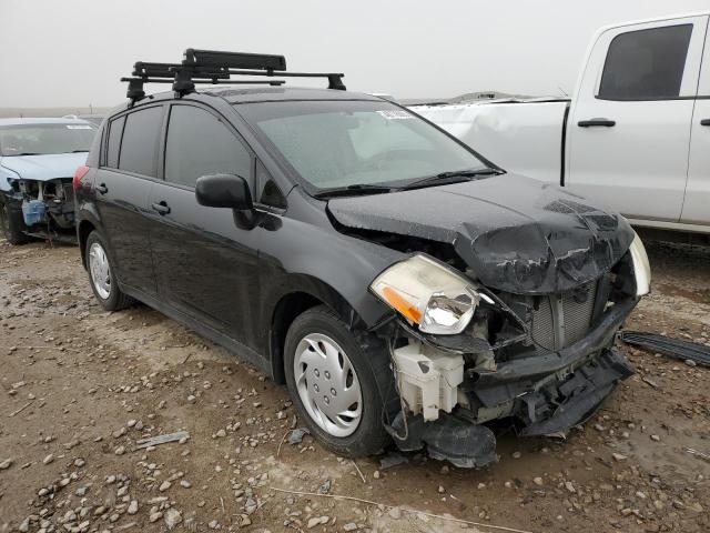 3N1BC13E38L350561 - 2008 NISSAN VERSA S BLACK photo 4