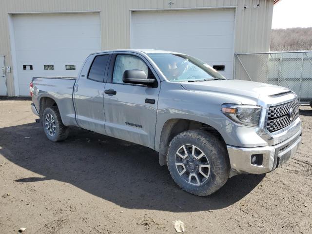 5TFUY5F14MX014651 - 2021 TOYOTA TUNDRA DOUBLE CAB SR/SR5 BLUE photo 4